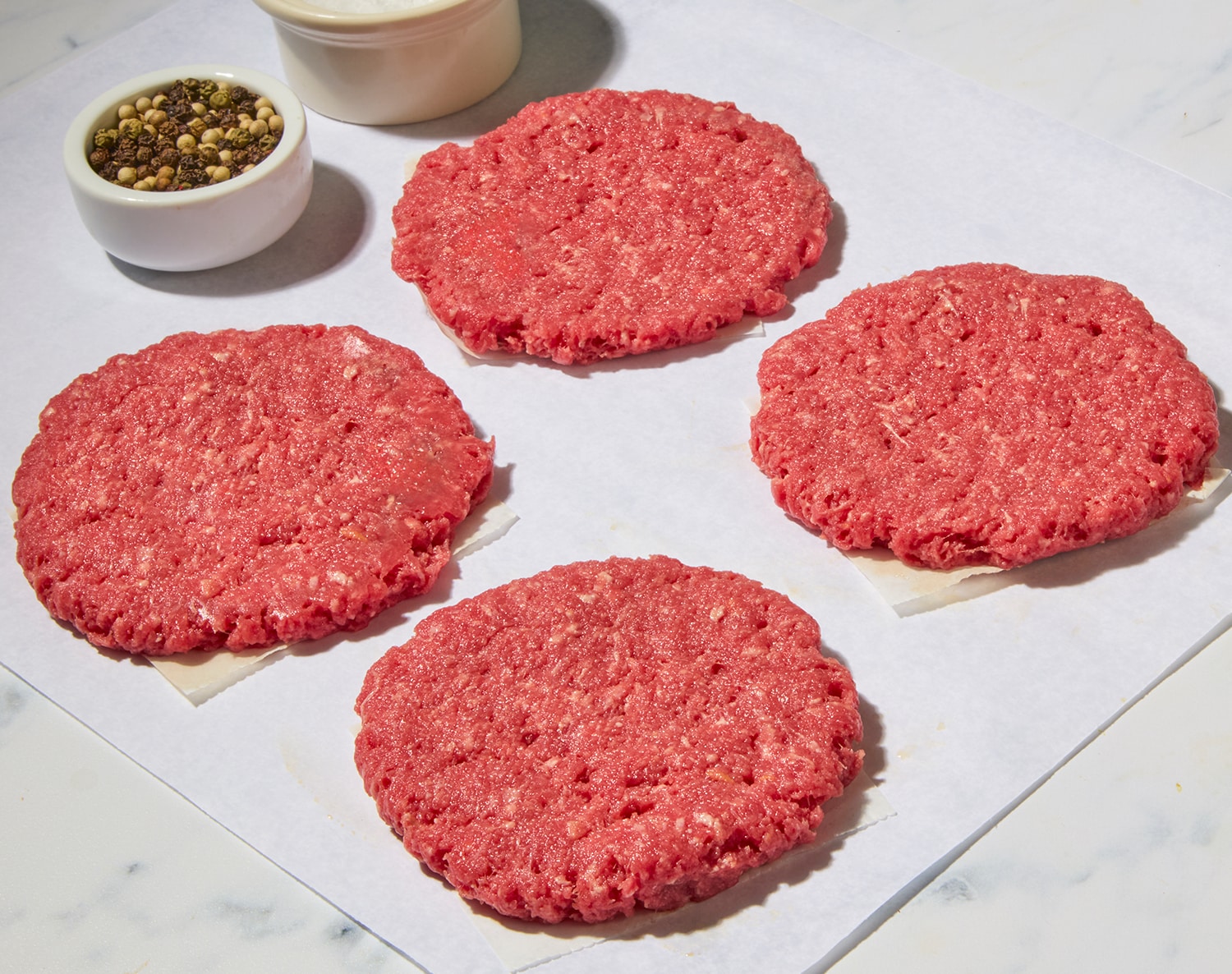 Just Freshdirect 100% Grass-Fed Beef Burgers, 90% Lean